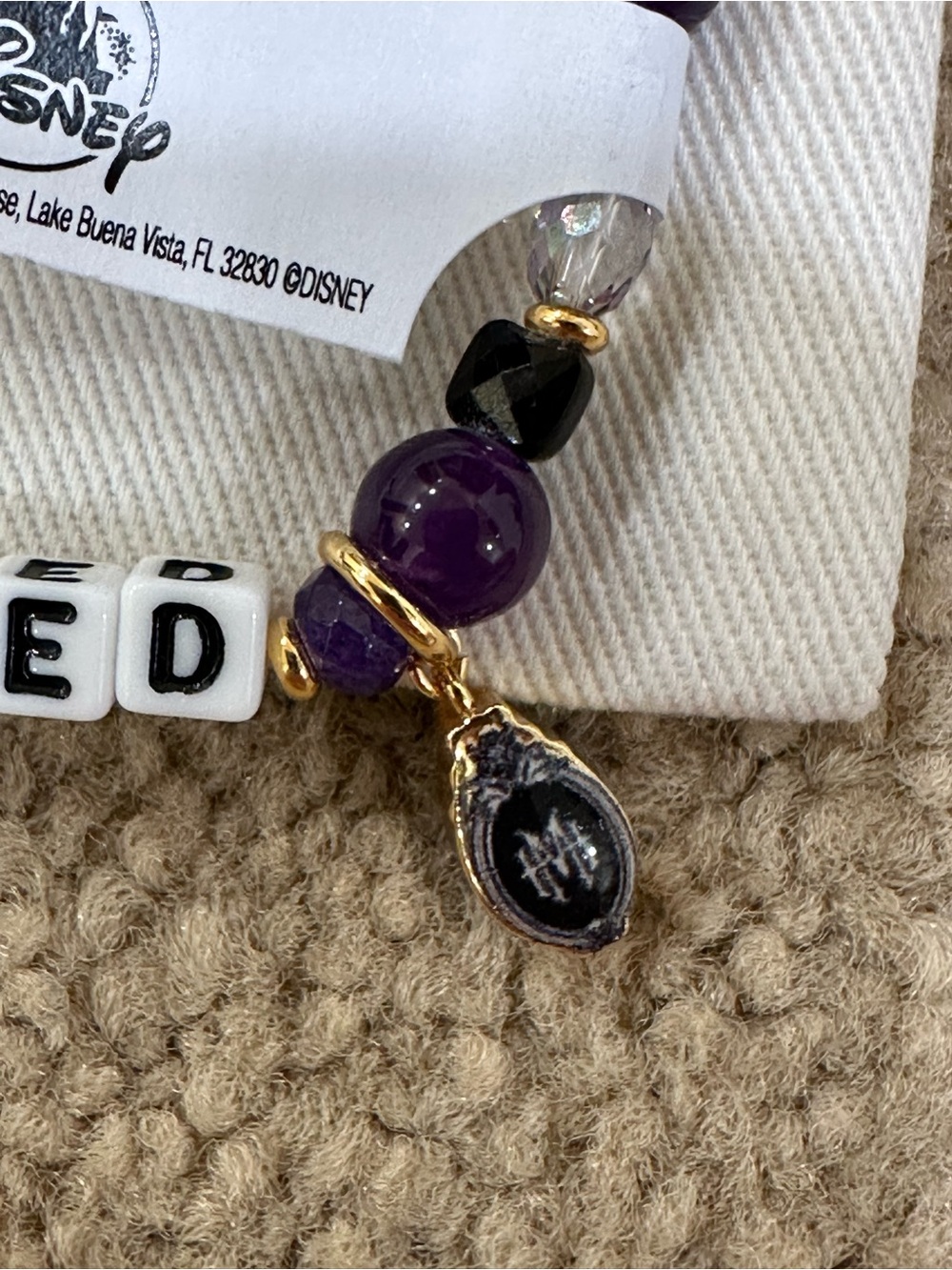 Little Words Project x Disney Parks "Haunted" Beaded Bracelet - Picture 2 of 2